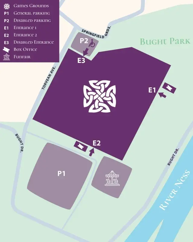 ✍️ Plan your day!

We'll have two entrance gates at this year's Inverness Highland Games – check out our map to find the best one for you.

To make your arrival as quick and easy as possible, we recommend buying your tickets in advance. Advance ticket holders will enjoy faster entry and can head straight into the action.

If you do need to buy tickets on the day we'll have a dedicated box office at both entrance gates, where you can purchase tickets before heading in.

📍 Check out the event map
🎟️ https://www.tickettailor.com/events/highlandcouncil
🙌 On-the-day ticket sales available at both gates