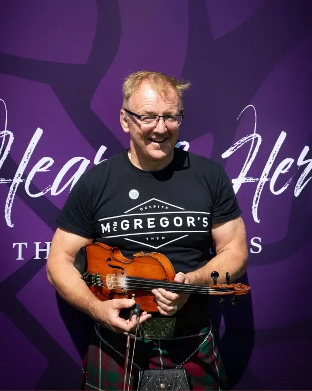 The brilliant Bruce MacGregor has curated yet another fabulous day of live music for you all this year. Plus, Bruce and friends will be hosting our evening ceilidh which kicks off at 7pm. 🎻 🎶

We caught up with Bruce yesterday and he told us:
“I think the Inverness Highland Games is something Inverness can be really, really proud of. Highland Games are what so many visitors are looking for and if you’re a local there’s nothing better than celebrating your own culture with visitors - it’s a great day out!”

Evening ceilidh tickets nearly sold out. Grab yours now!
@blazinbruce_