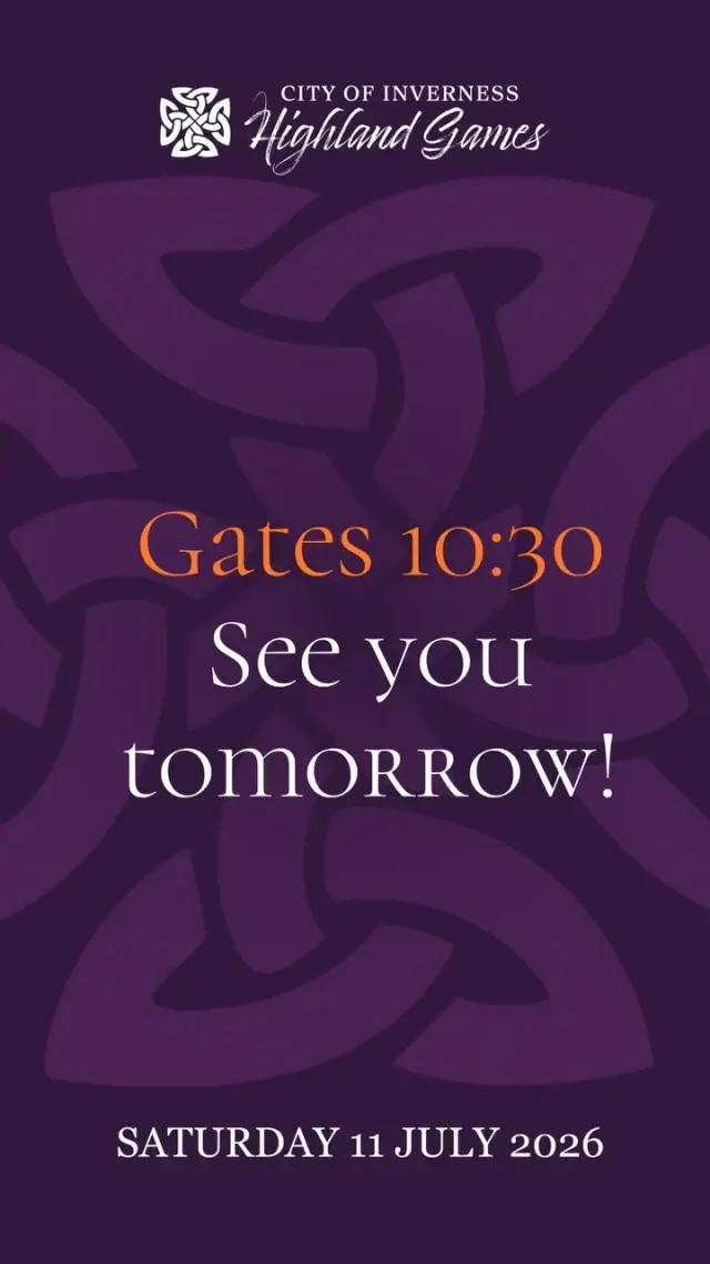 It’s all getting real now…..see you tomorrow for The Inverness Highland Games. 💪 🏃‍♀️ ❤️